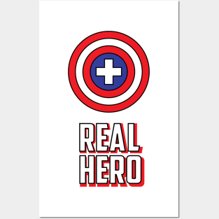 doctors are real heroes Posters and Art